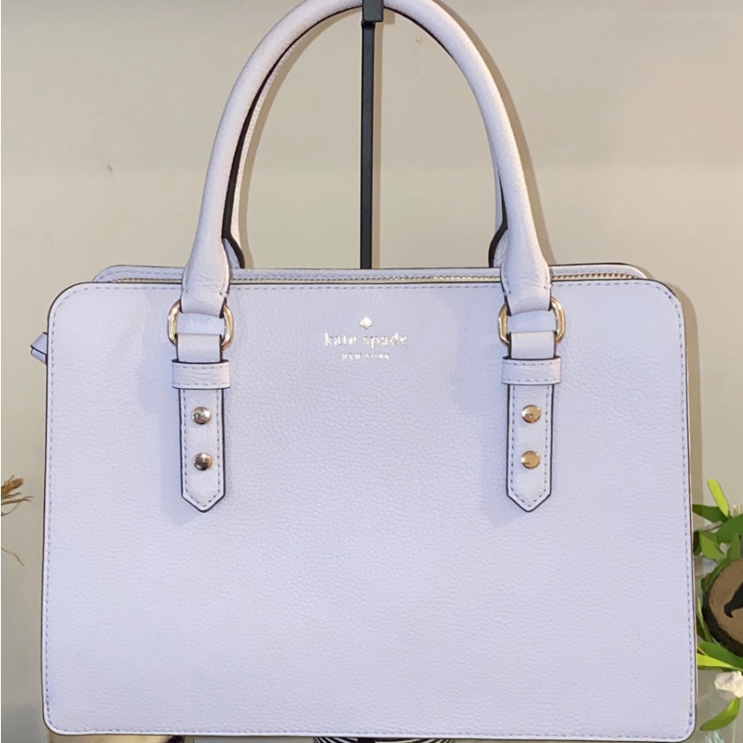 Kate Spade Lavender Mulberry Street Lise Satchel Frozenlila
